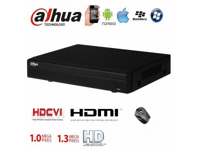 Video Recorder DVR 4CH Dahua HCVR4104-S2 Хибриден видеорекордер 4 канален